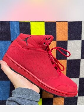 Nike Jordan 1 Flight 5 Gym Red Black Sneakers Men’s Shoes Size 10.5